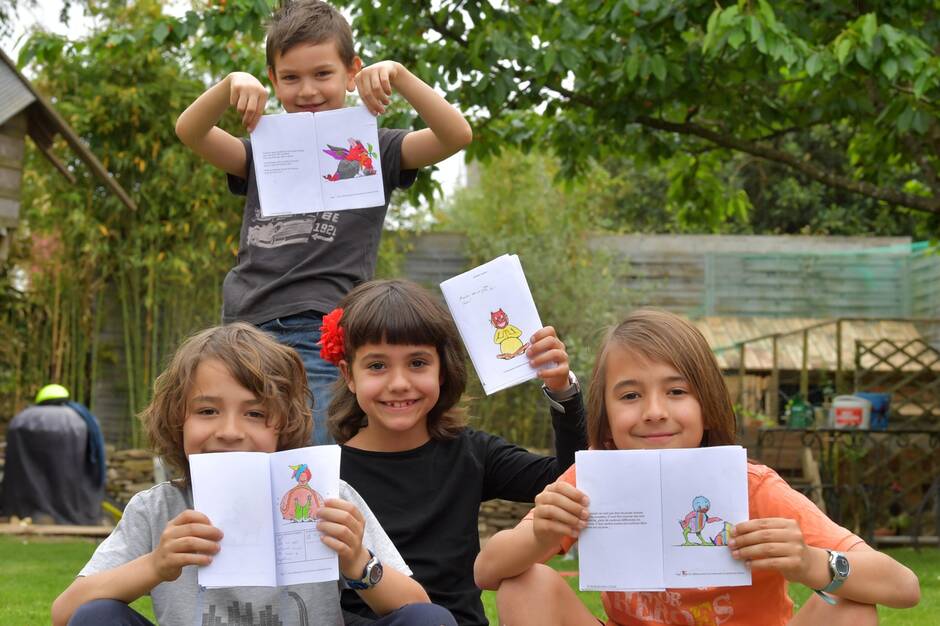 L’auteur et illustrateur jeunesse, qui enchante le jardin des Plantes de Nantes depuis 7 ans, propose chaque jour dans Presse Océan une Chozafère à colorier pour les jeunes lecteurs.