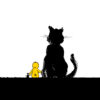 chat et poussin visuel e-boutique CONNEXION