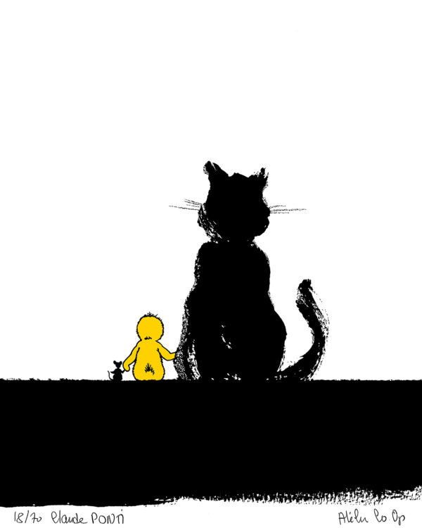 chat et poussin visuel e-boutique CONNEXION